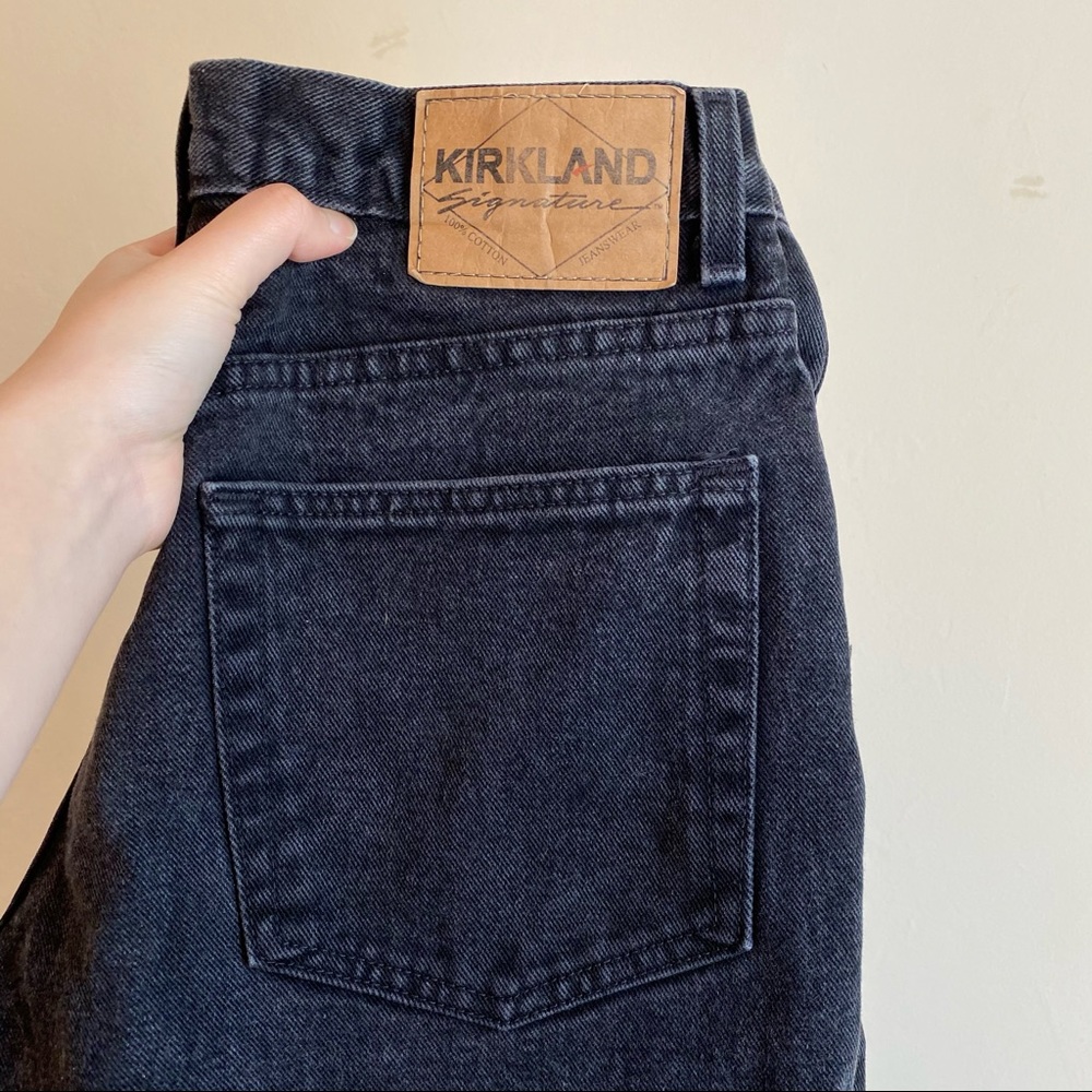 Vintage black straight jeans